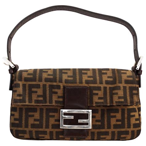 fendi black and white baguette bag|fendi baguette monogram.